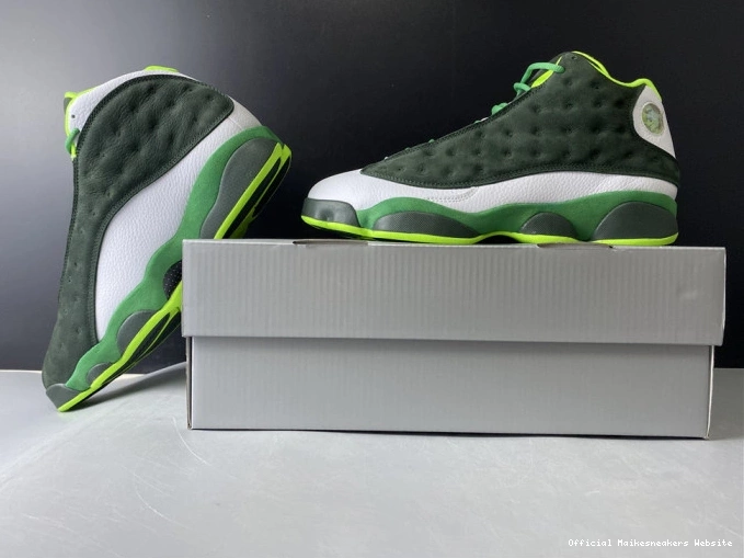 Official Maikesneakers 313 13 Retro 'Oregon - PE Ducks' Jordan Air AR4390 0818
